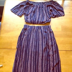 ILLA ILLA Bohemian two piece dress